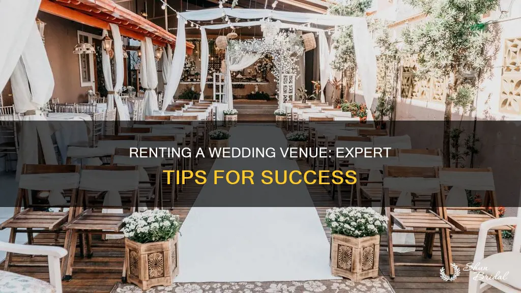 how to best rent a wedding venue