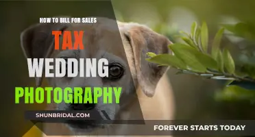 Sales Tax Billing Guide for Wedding Photographers