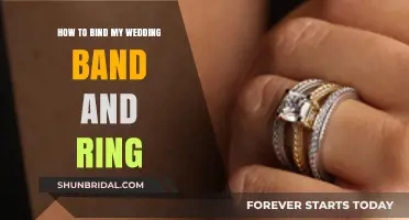 The Perfect Wedding Ring and Band Combination