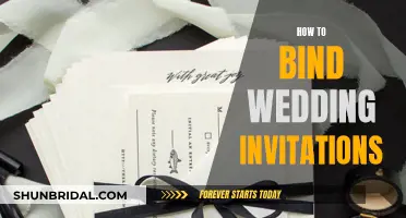 Binding Your Wedding Invites: A Step-by-Step Guide