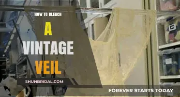Reviving Elegance: A Step-by-Step Guide to Bleaching Vintage Veils