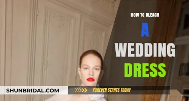 Bleaching Your Wedding Dress: A Step-by-Step Guide