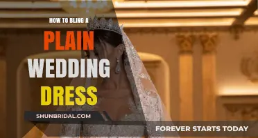 Blinging a Plain Wedding Dress: Creative Ways to Shine