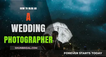 Wedding Photography: Blogging Your Way to Success