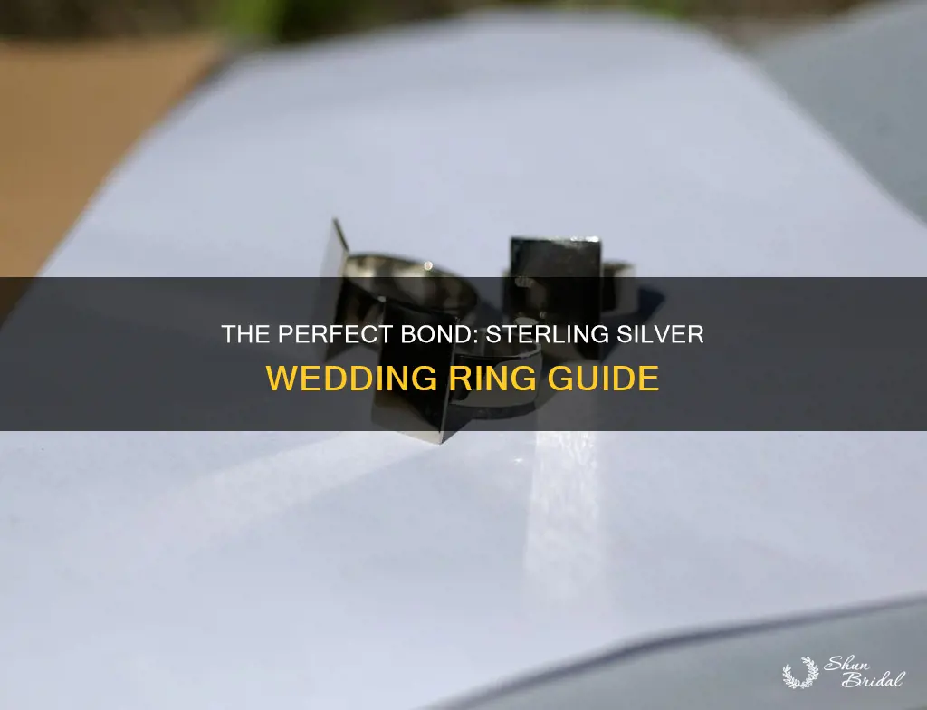 how to bond sterling silver wedding ring