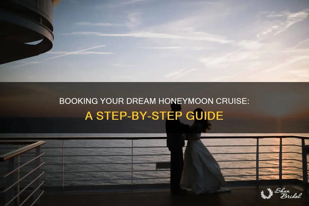 how to book a honeymoon cruise