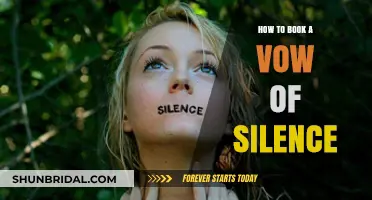 Mastering the Art of Silence: A Guide to Booking Your Vow