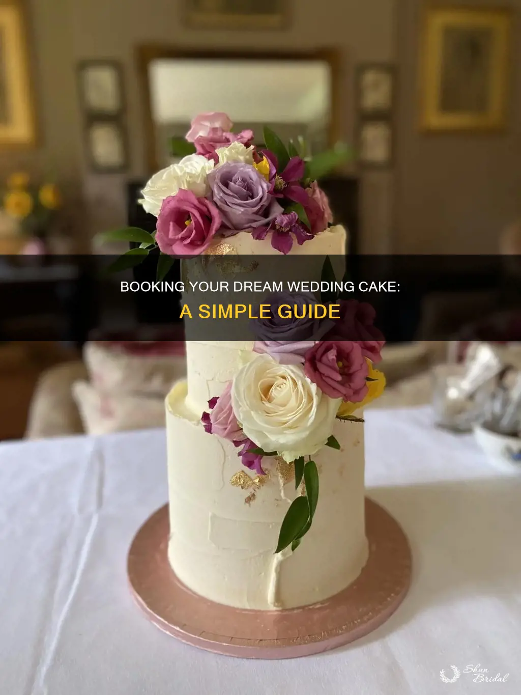 how to book a wedding cake