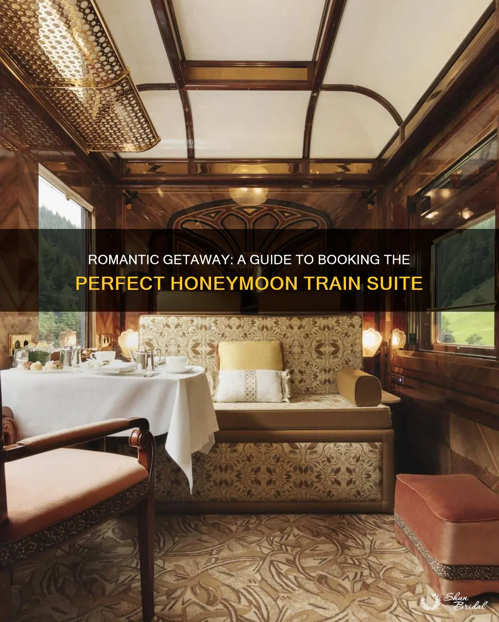 how to book honeymoon coupe in train