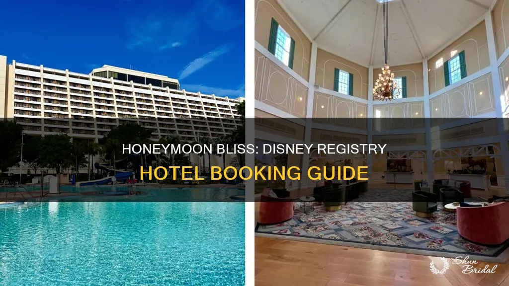 how to book hotel room through disney honeymoon registry