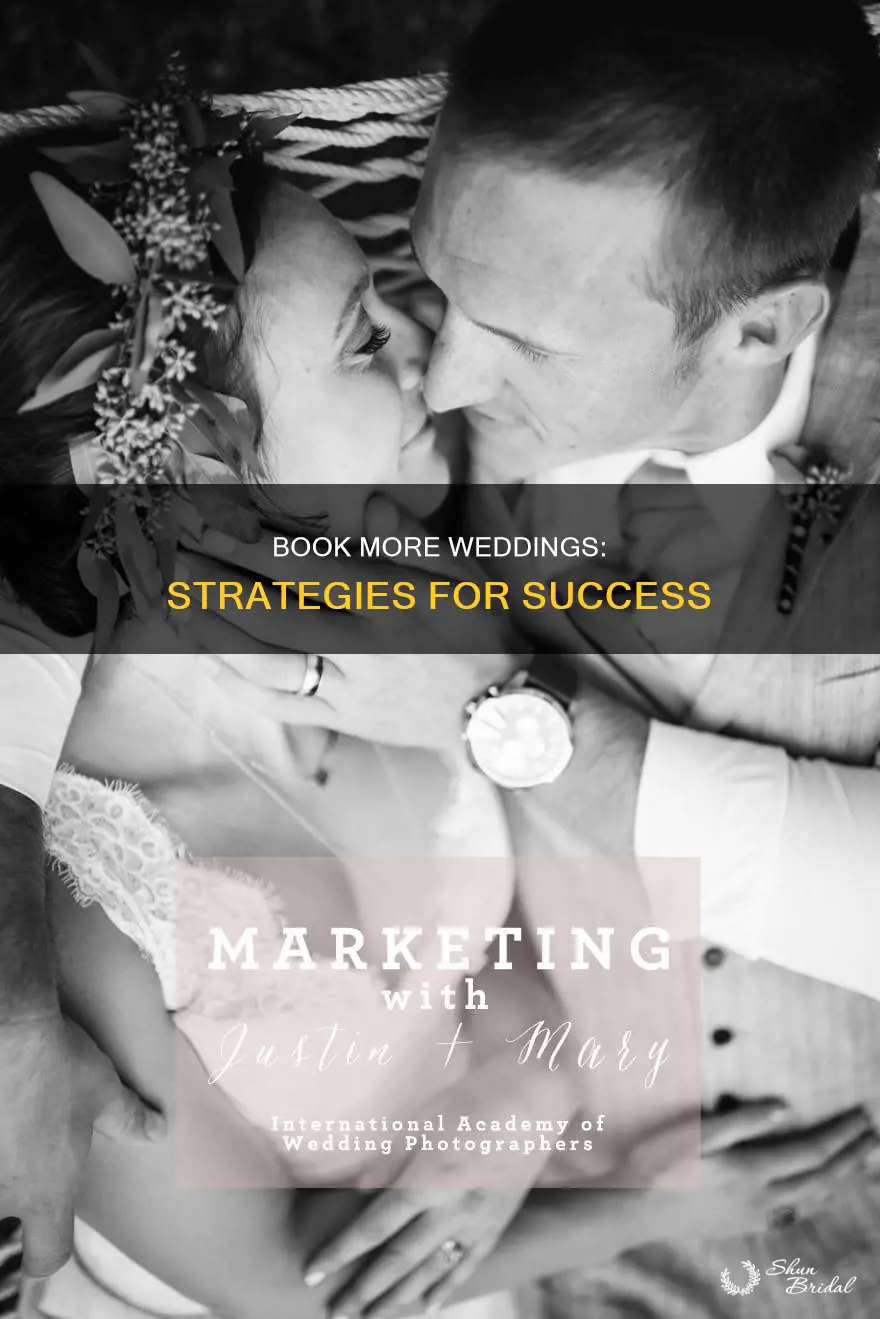 how to book more weddings
