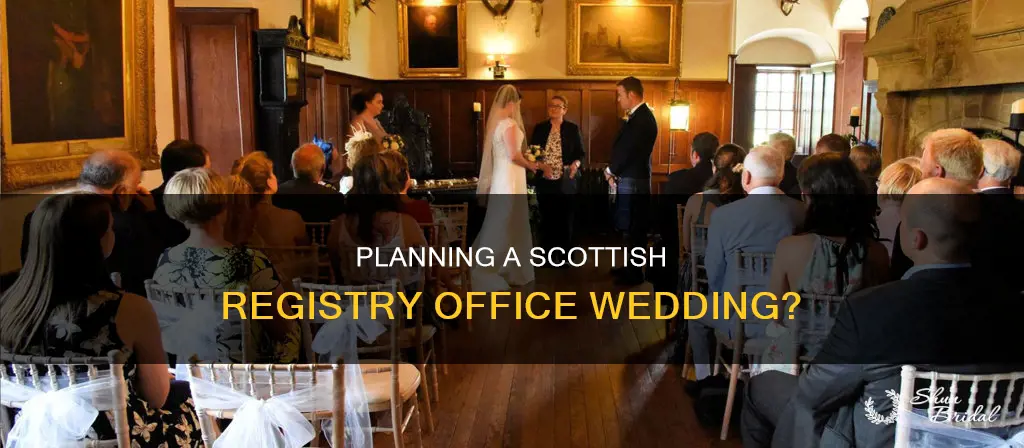 how to book registry office wedding scotland
