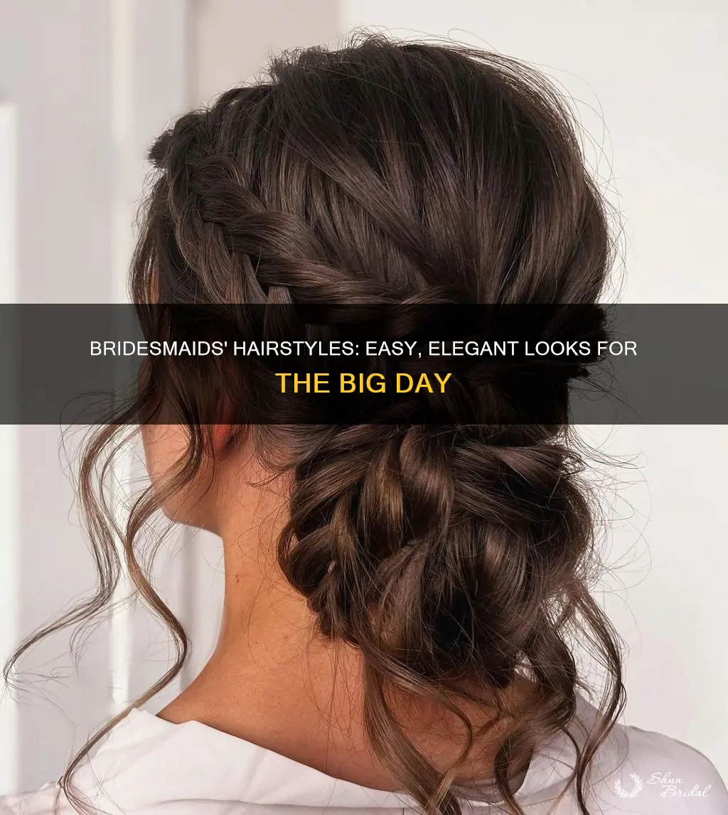 how to bridesmaids hairstyles