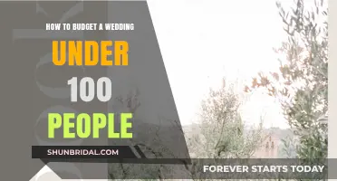 Smart Wedding Budgeting: Planning an Intimate Celebration Under 100 Guests