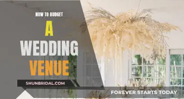 Planning a Wedding: Budgeting for the Perfect Venue