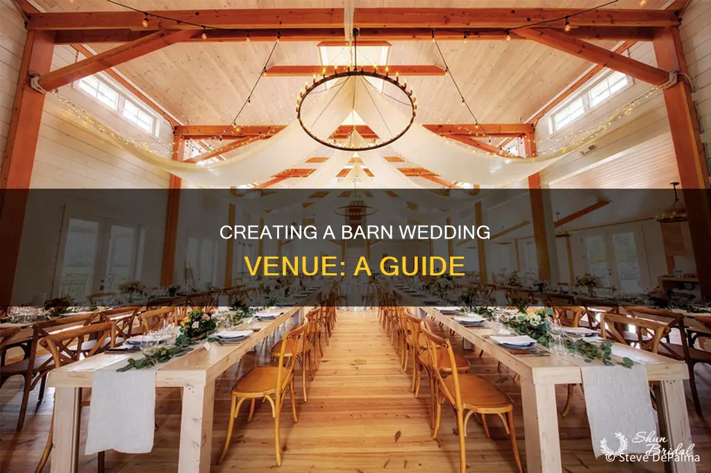 how to build a barn wedding venue