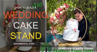 Designing a Wedding Cake Stand: A Step-by-Step Guide