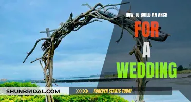 Building an Arch: A Guide to Wedding Arbors