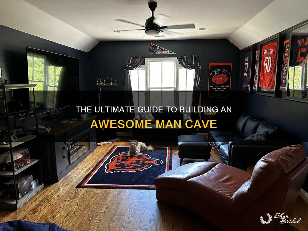 how to build the best man cave