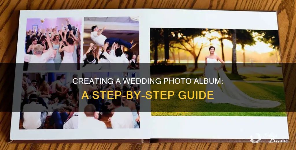how to build wedding photo album