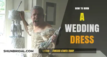 Burning a Wedding Dress: A Symbolic Release