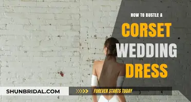Bustling a Corset Wedding Dress: A Step-by-Step Guide