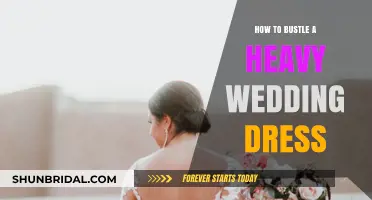 Bustling a Heavy Wedding Dress: Easy Step-by-Step Guide