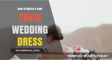 Bustling a Long Train: Wedding Dress Tricks and Tips