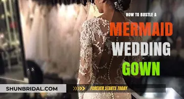 Mastering the Mermaid Bustle: A Step-by-Step Guide for Your Wedding Gown