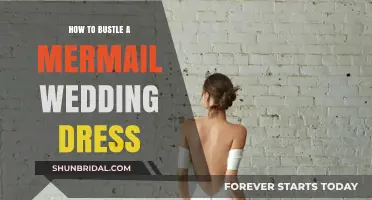 Bustling a Mermaild Wedding Dress: Easy Step-by-Step Guide