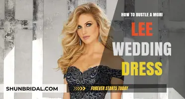 Bustling a Mori Lee Wedding Dress: A Step-by-Step Guide