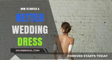 Bustling a Netted Wedding Dress: Easy Step-by-Step Guide