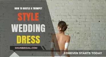 Bustling a Trumpet Wedding Gown: Easy Steps to Follow