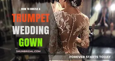 Mastering the Bustle: Effortlessly Manage Your Trumpet Wedding Gown