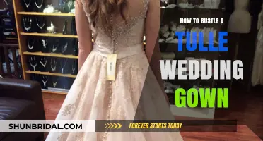 Mastering the Bustle: Effortlessly Manage Your Tulle Wedding Gown