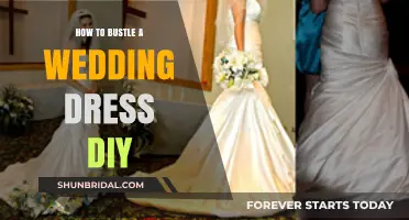 The Perfect DIY Wedding Dress Bustle