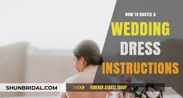 Bustling a Wedding Dress: Step-by-Step Guide for Brides