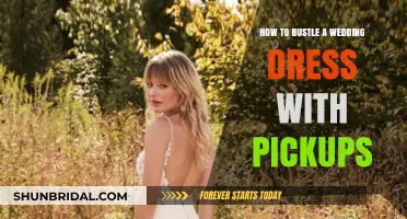 Bustling a Wedding Dress: Mastering the Pickup Technique