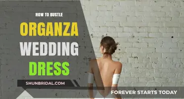 Bustling Your Organza Wedding Dress: A Step-by-Step Guide