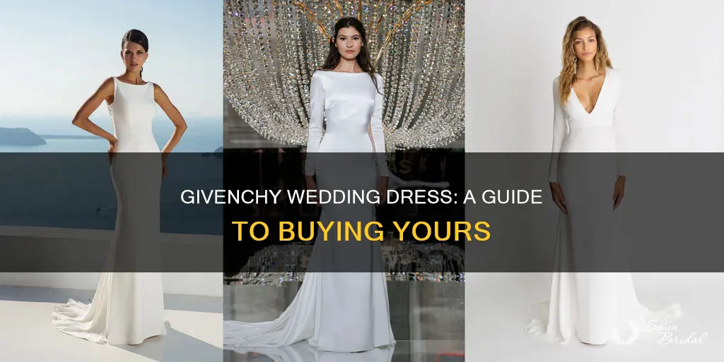 how to buy a givenchy wedding dress
