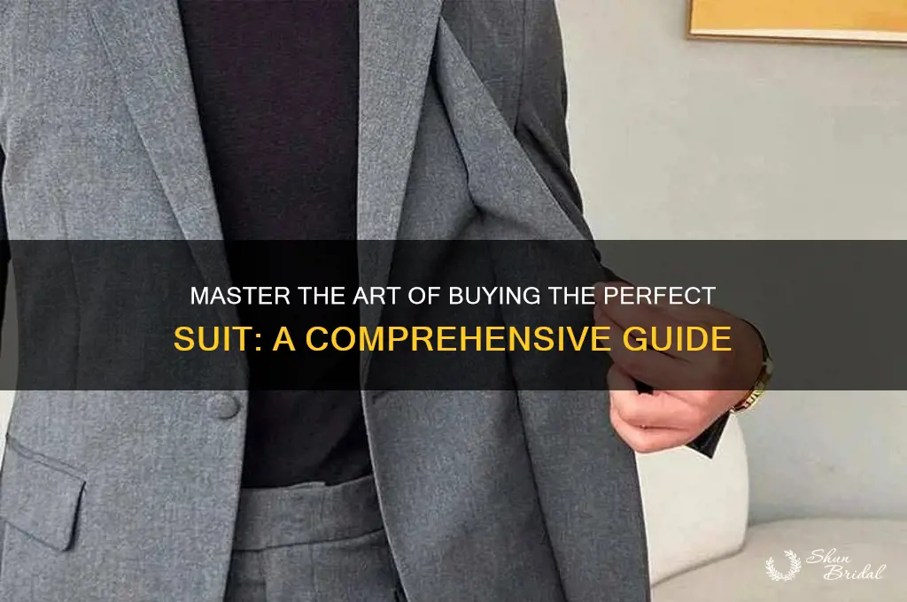 how to buy a suit