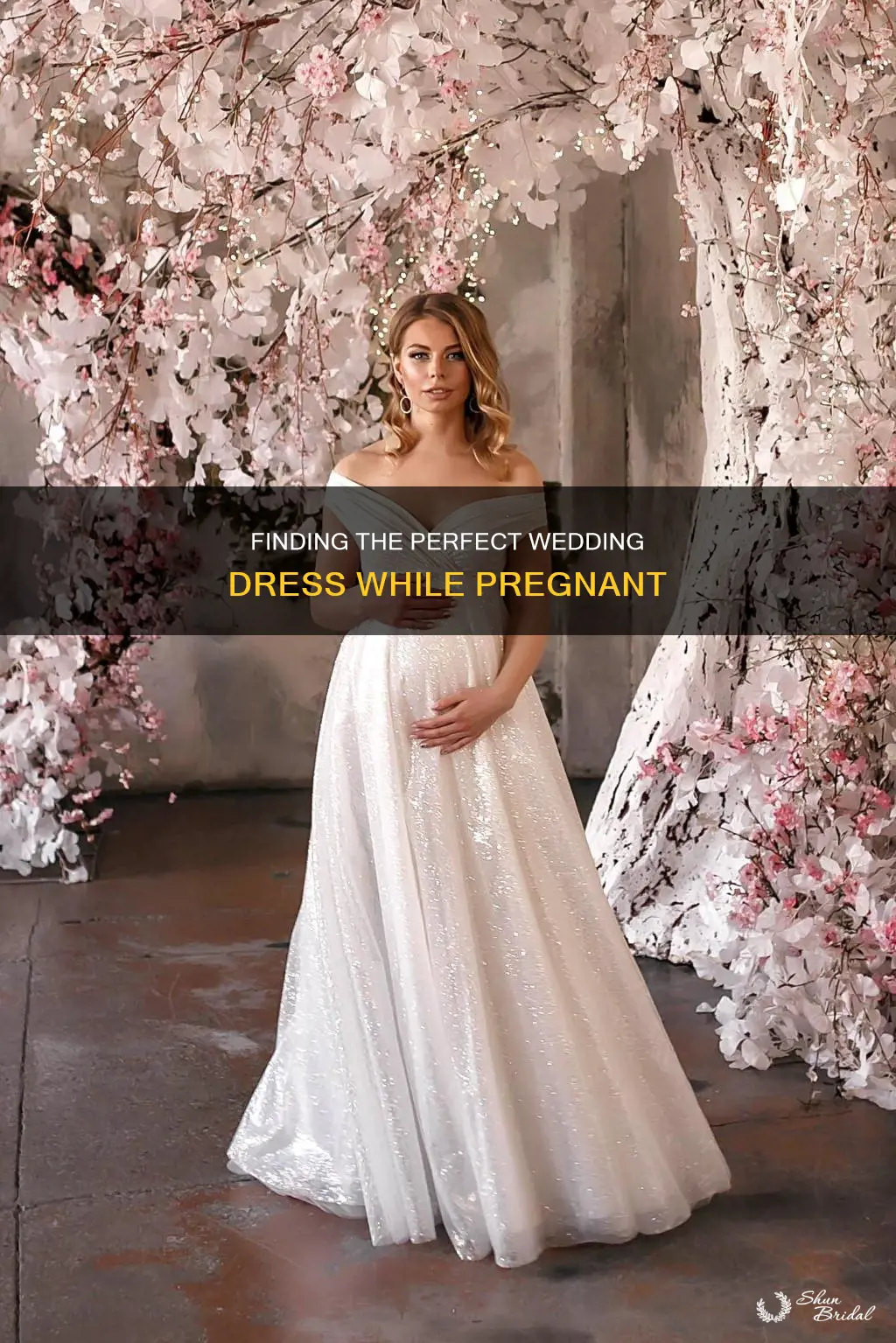 how to buy a wedding dress if pregnant