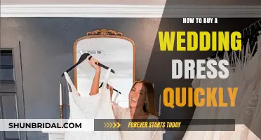 Finding Your Dream Wedding Dress Fast