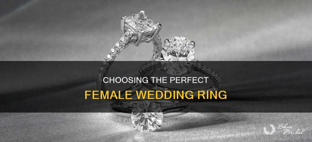 how to buy female wedding rings