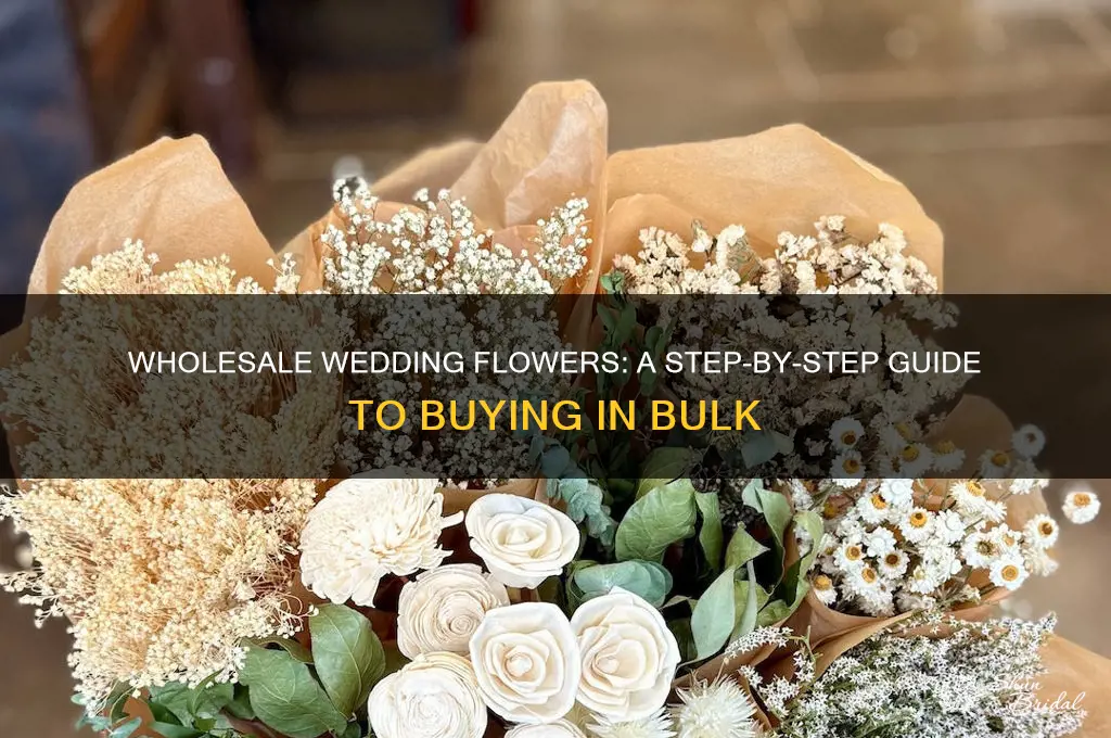how to buy flowers wholesale for a wedding