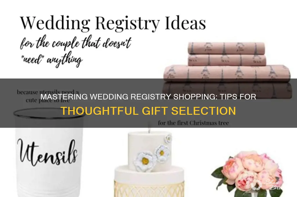 how to buy for wedding registry