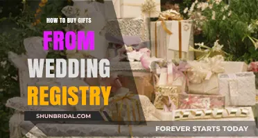 Mastering the Art of Buying Gifts from Wedding Registries