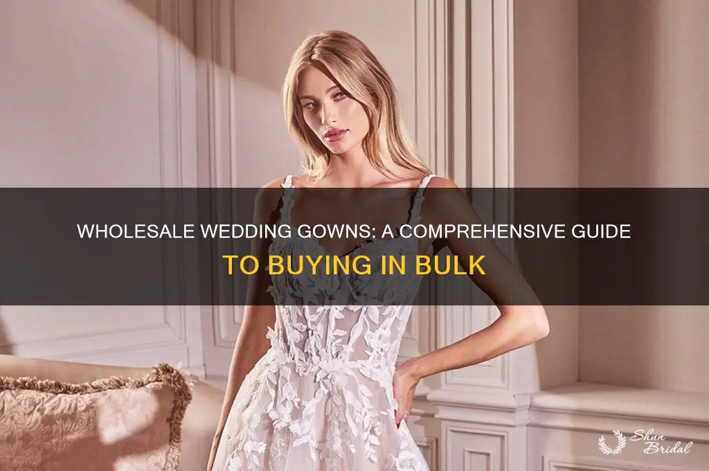 how to buy wedding gowns wholesale