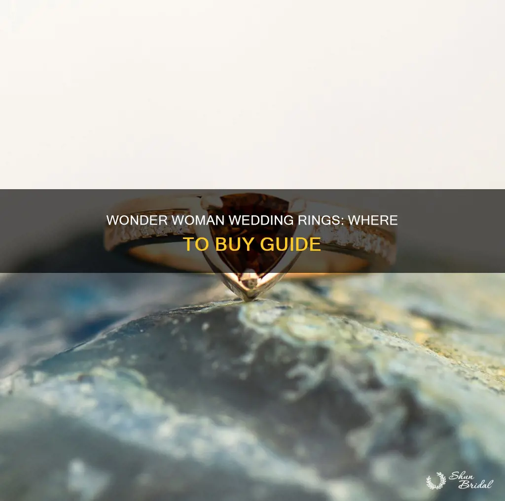 how to buy wonder woman wedding rings