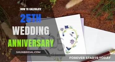 Celebrating 25 Years: A Guide to Calculating Your Silver Wedding Anniversary